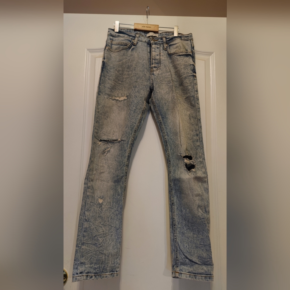 Zara distressed jeans